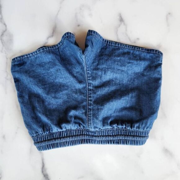 Okie dokie girls 3t pull on blue shorts lightweight comfortable 100% cotton - Picture 5 of 5